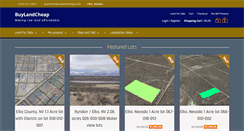 Desktop Screenshot of buylandcheap.com