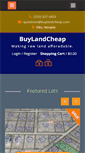 Mobile Screenshot of buylandcheap.com